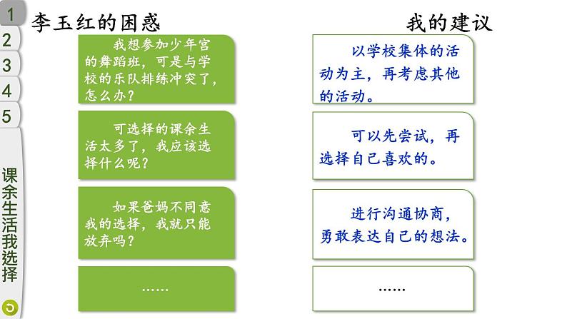 小学道德与法治部编版五年级上册1 自主选择课余生活教学课件（2023秋）第6页