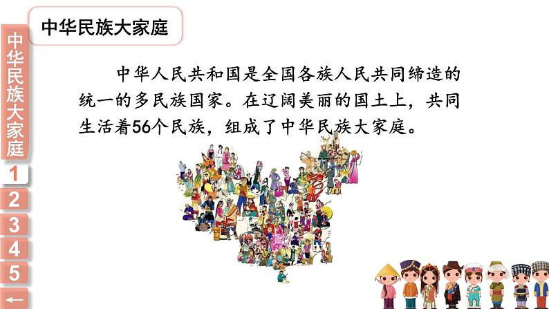 小学道德与法治部编版五年级上册7 中华民族一家亲教学课件（2023秋）04