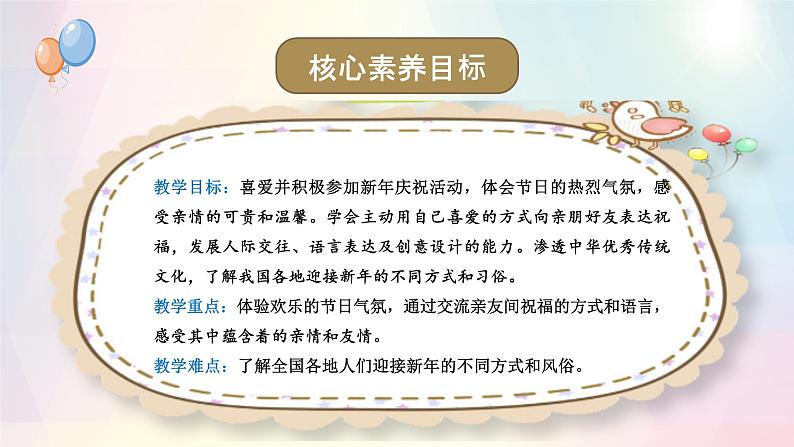 第15课+快乐过新年（教学课件+教案素材)-2022-2023学年一年级道德与法治上册优质教学课件+教案（部编版）02