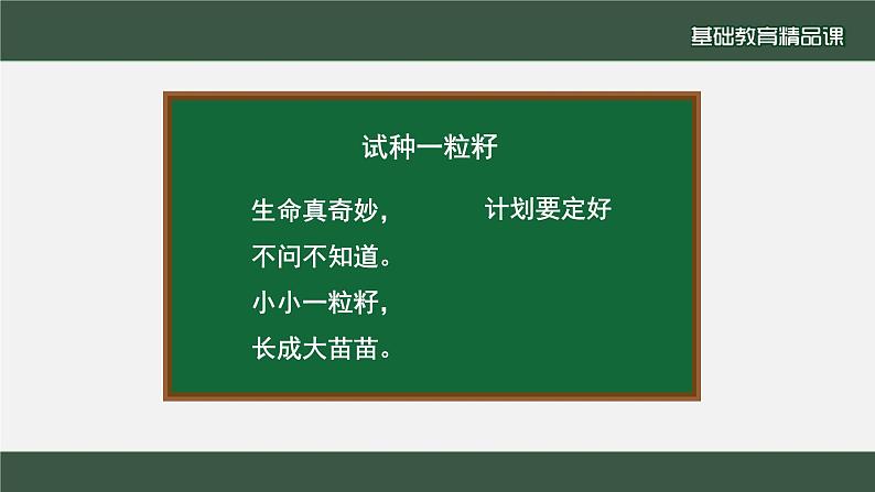 小学道德与法治二年级下册4 试种一粒籽2 (2)课件第3页