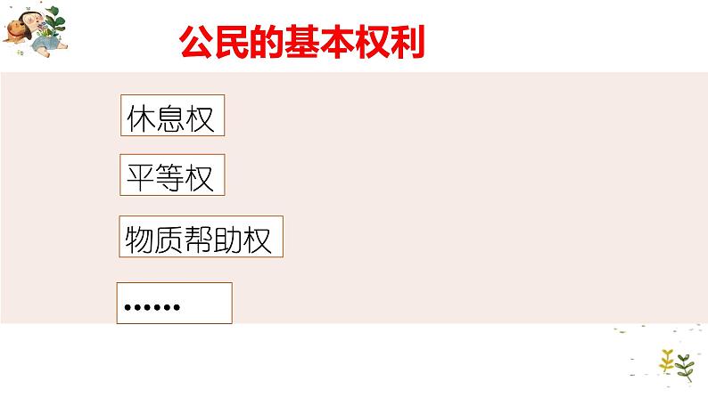 第四课 公民的基本权利和义务  优秀课件07