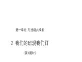 我们的班规我们订 第1课时 示范课件
