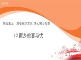 家乡的喜与忧 示范课件