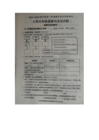 山东省菏泽市成武县2023-2024学年六年级上学期11月期中道德与法治试题