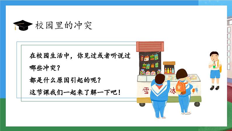 【核心素养】部编版小学道德与法治四年级下册 第一课时《当冲突发生》课件+教案+同步分层练习（含试卷和答案）06