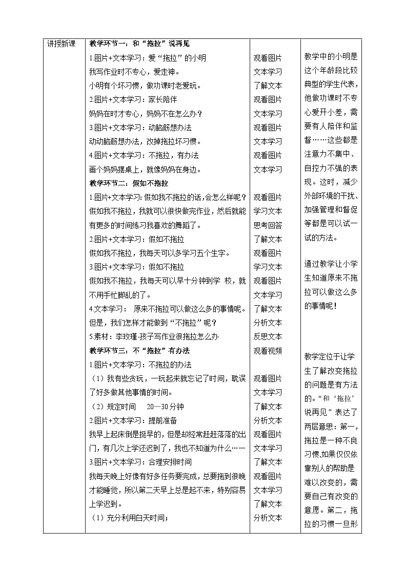 【核心素养目标】一年级下册道德与法治第3课《我不拖拉》PPT教学课件（第二课时）+素材+教案教学设计02