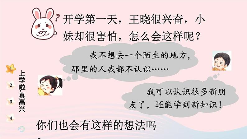 2023一年级道德与法治上册第一单元我是小学生啦1开开心心上学去课件08
