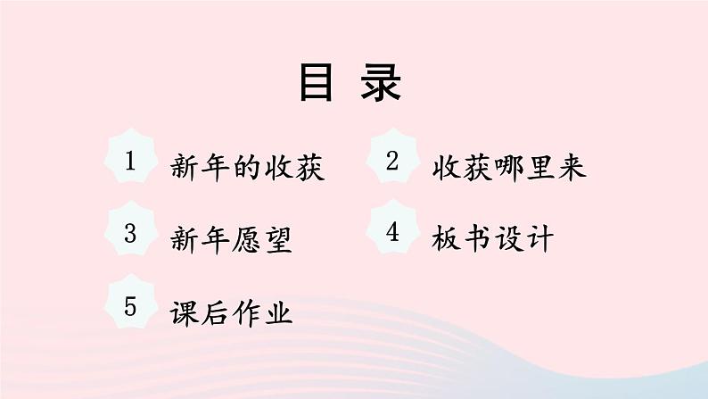 2023一年级道德与法治上册第四单元天气虽冷有温暖16新年的礼物课件03