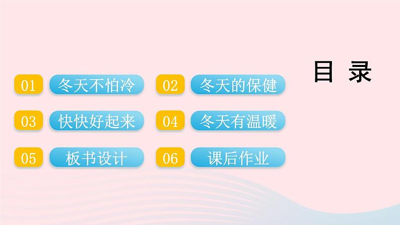 2023一年级道德与法治上册第四单元天气虽冷有温暖14健康过冬天课件第3页