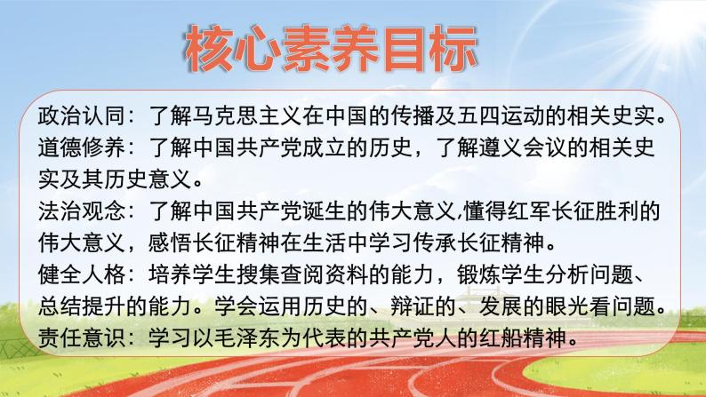 核心素养目标 五下道法 9 中国有了共产党 课件+视频02