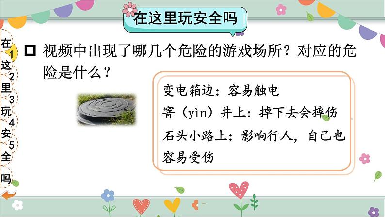 二年级下册道德与法治上课课件 8 安全地玩第4页