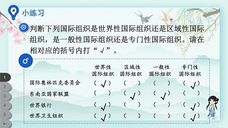 六年级下册道德与法治上课课件 9 日益重要的国际组织08