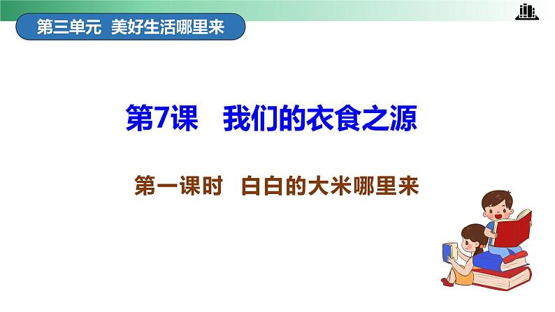 部编版道法四年级下册 第7课 我们的衣食之源 第一课时 同步课件+同步教案04