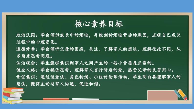 1.1 读懂彼此的心 第一课时 课件  小学五年级下册 道德与法治 统编版02