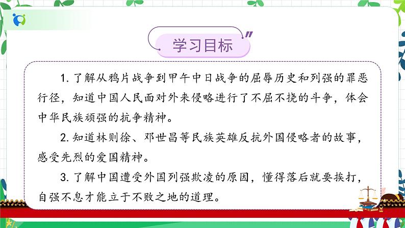 部编版道德与法治五下 7《不甘屈辱  奋勇抗争》课件PPT第2页