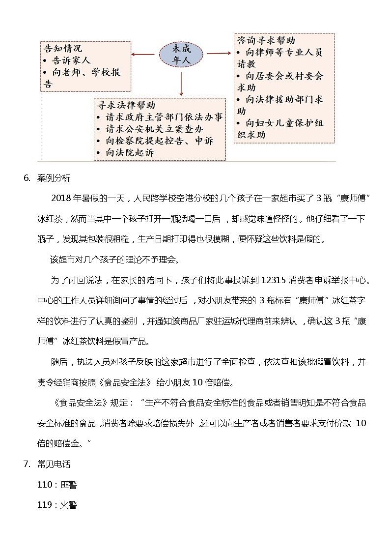 【部编版】六上道法  9.3 知法守法 依法维权 第三课时（课件+教案+素材）03