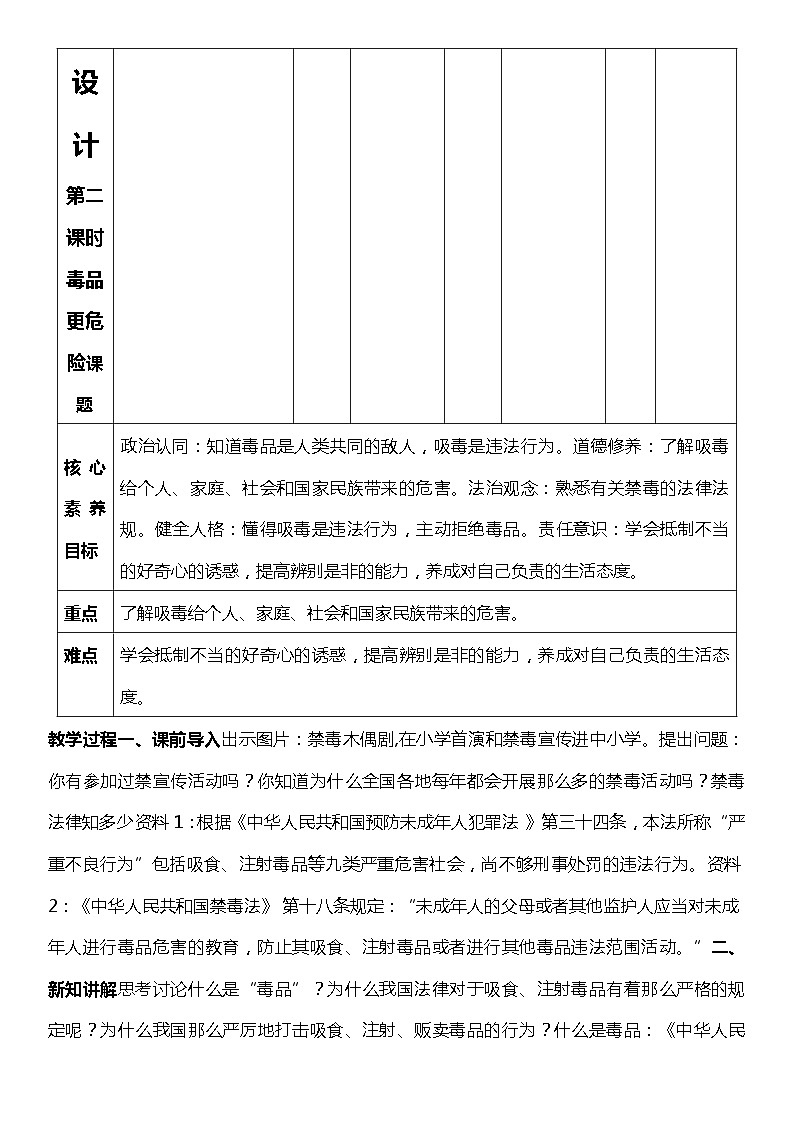 【核心素养目标】五上道法  3.2 主动拒绝烟酒与毒品 第二课时 （课件+教案+素材）02