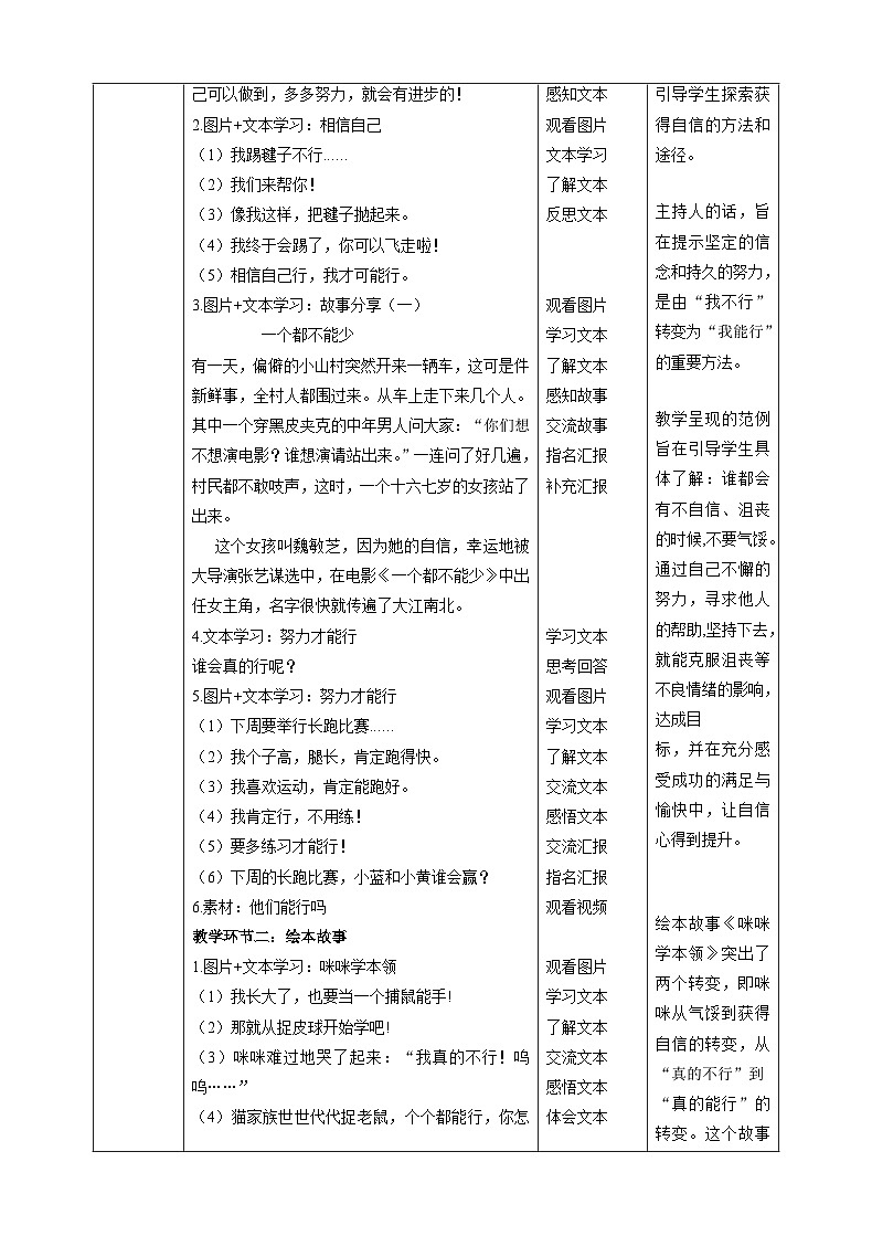 【新课标】二年级下册道德与法治第13课《我能行》教案教学设计（第二课时）02