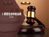 人教版道德与法治六年级上1感受生活中的法律  第二课时 课件