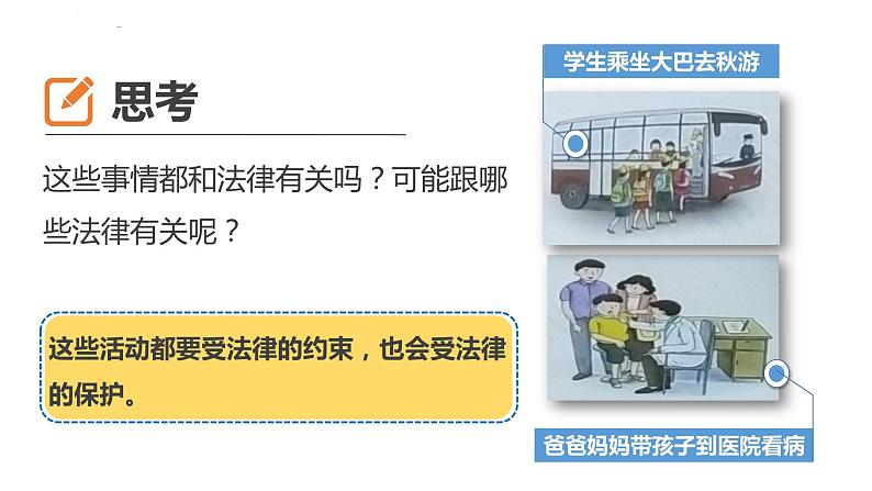 人教版道德与法治六年级上1感受生活中的法律  第一课时 课件第5页