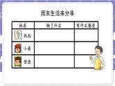 【核心素養(yǎng)】部編版道德與法治二上2《周末巧安排》第1課時(shí)(課件+教案)