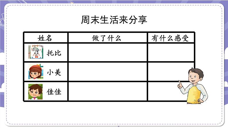 【核心素养】部编版道德与法治二上2《周末巧安排》第1课时(课件+教案)04