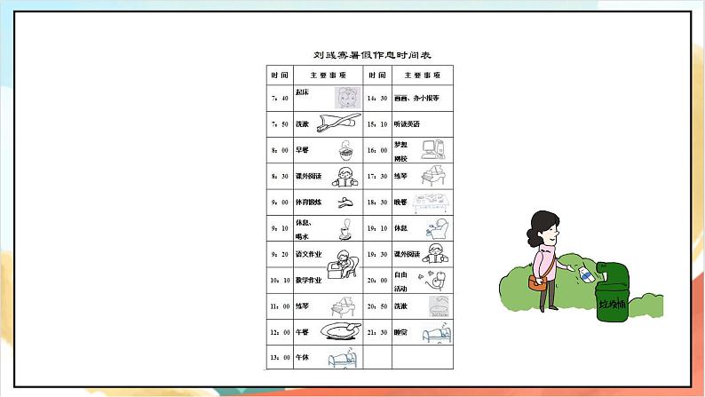 统编版道法二年级上册  1.2 假期有收获 第二课时 课件第5页