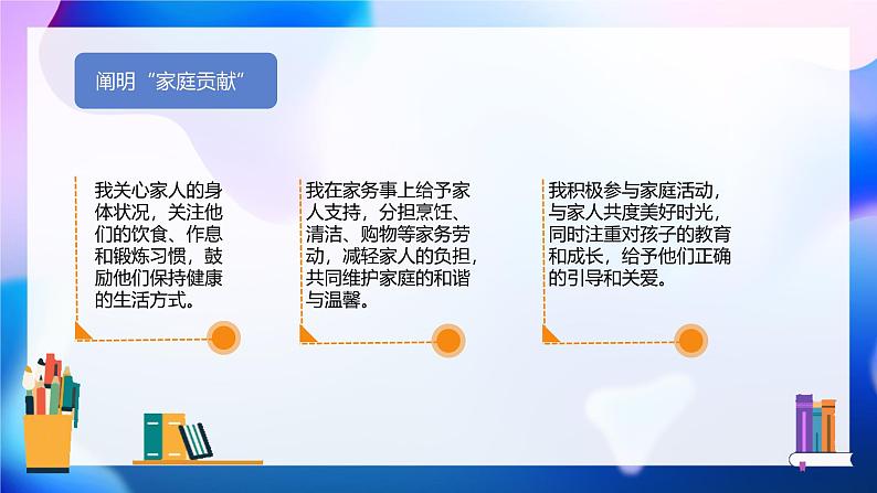 6 我的家庭贡献与责任 课件 小学道德与法治人教部编版四年级上册第5页