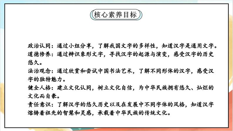 【核心素养】8.1 美丽文字 民族瑰宝 第一课时 课件+教案+素材02