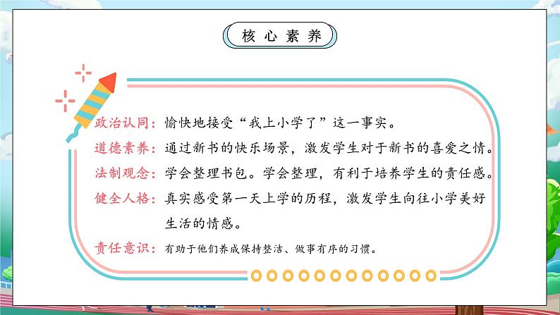 【核心素养】人教版小学道德与法治一年级上册 1课 开开心心上学去 课件+教案（含教学反思）03