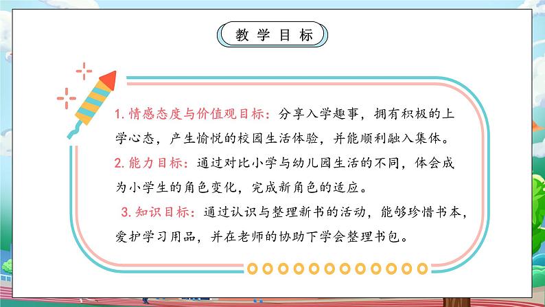 【核心素养】人教版小学道德与法治一年级上册 1课 开开心心上学去 课件+教案（含教学反思）04