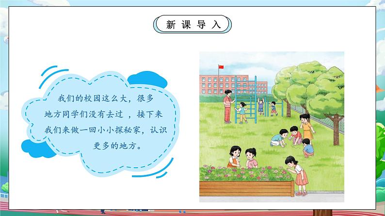 【核心素养】人教版小学道德与法治一年级上册 3 第二课时 这是我们的校园 课件+教案（含教学反思）05