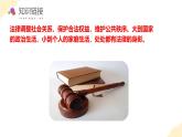 【核心素养】部编版道法六年级上册 第一课 感受生活中的法律 第二课时 生活与法律 课件+同步教案