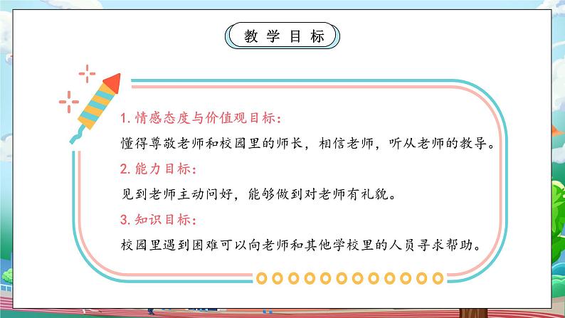 【核心素养】人教版小学道德与法治一年级上册 5 第二课时 老师，您好！ 课件+教案（含教学反思）03