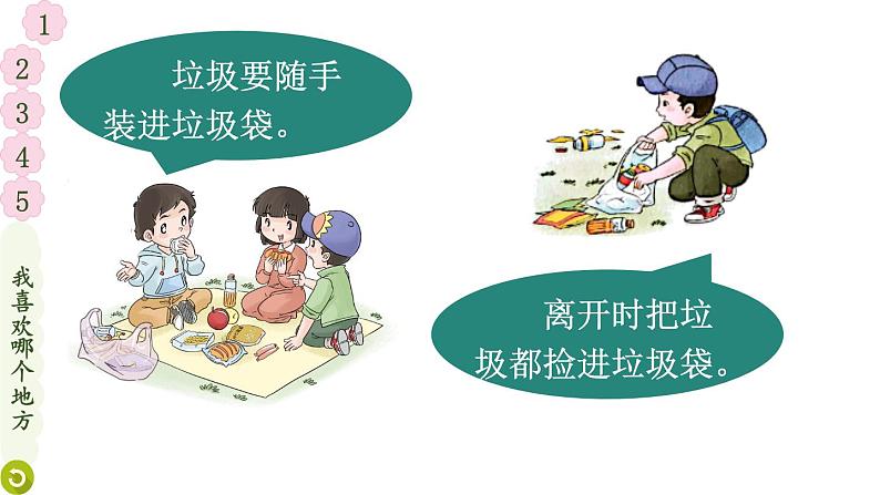 小学道德与法治新部编版一年级年级上册第四单元第15课《我们不乱扔》教学课件（2024秋）07