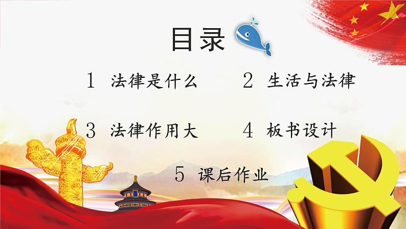 六年级道法上册上课PPT课件 1.第一单元 我们的守护者 1 感受生活中的法律03