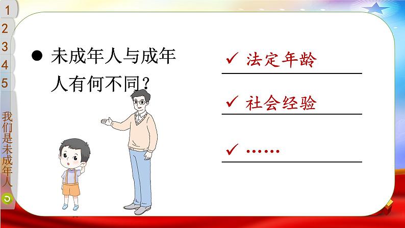 六年级道法上册上课PPT课件 4.第四单元 法律保护我们健康成长 8 我们受特殊保护第5页