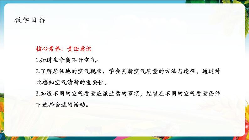 【大单元整体教学】10.清新空气是个宝（第一课时）课件第2页