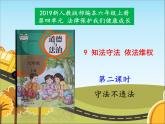 统编版道德与法治 六年级上册《9知法守法_依法维权》名师课件1（第2课时）