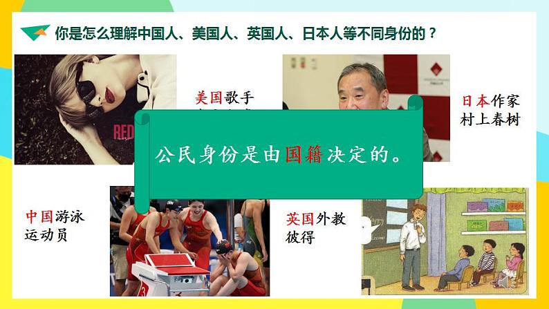 统编版道德与法治 六年级上册第二单元《公民意味着什么》示范课件第1课时第3页