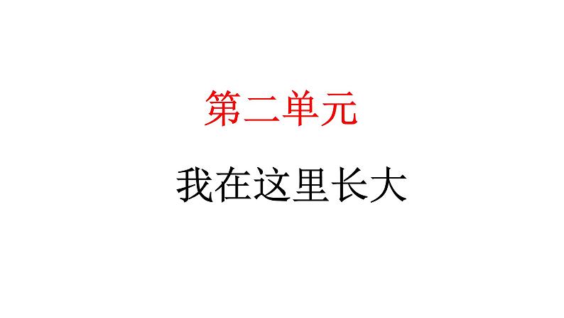 人教统编版道德与法治三年级下册第二单元我在这里长大5 我的家在这里（教学）习题课件ppt第1页