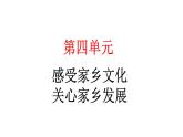人教统编版道德与法治四年级下册第四单元感受家乡文化 关心家乡发展10 我们当地的风俗（教学）习题课件