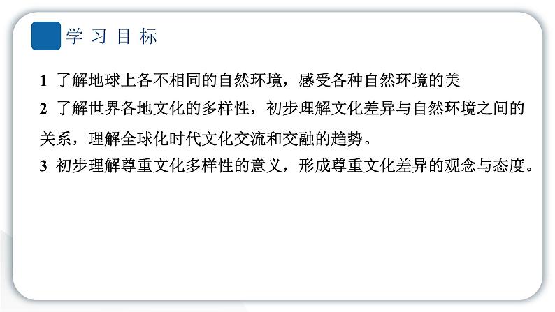 人教统编版道德与法治六年级下册第三单元多样文明多彩生活7 多元文化 多样魅力（教学）习题课件第2页