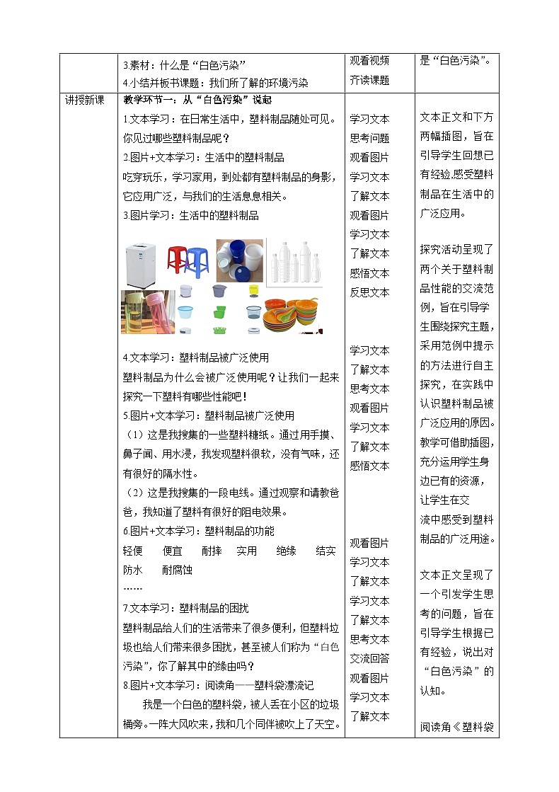【新课标】四年级上册道德与法治第10课《我们所了解的环境污染》教案教学设计（第一课时）第2页