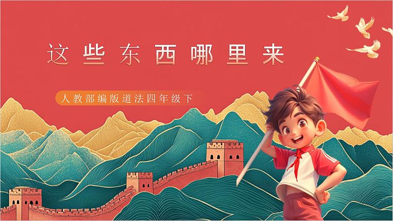 【核心素养】人教部编版道法四下8.2《这些东西哪里来》第二课时 课件第1页