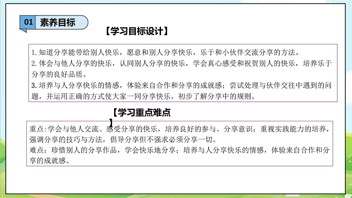 【2025春 新教材】统编版 一年级下册道德与法治 第7课《我们爱分享》（第二课时）教学课件第3页