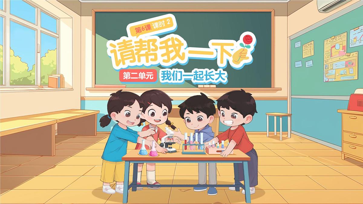 2.6《请帮我一下》第2课时 课件道德与法治统编版（2024）一年级下册第1页