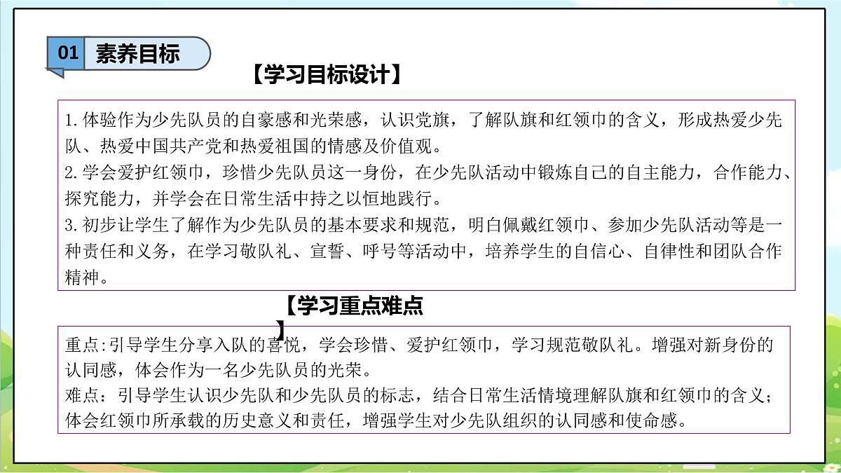 【2025春 新教材】统编版 一年级下册道德与法治 第15课《戴上红领巾》（第一课时）PPT教学课件第3页