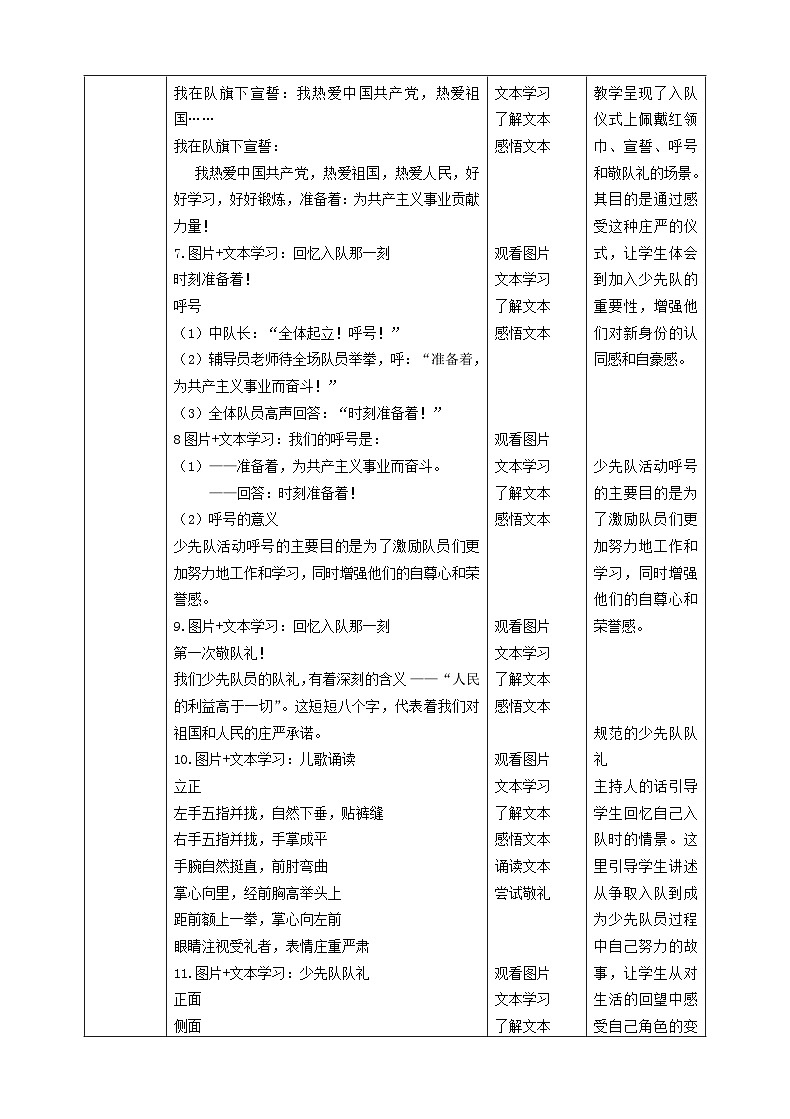 【2025春 新教材】统编版 一年级下册道德与法治 第15课《戴上红领巾》（第一课时）教案教学设计第3页