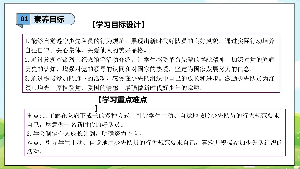 【2025春 新教材】统编版 一年级下册道德与法治 第15课《戴上红领巾》（第二课时）PPT教学课件第3页
